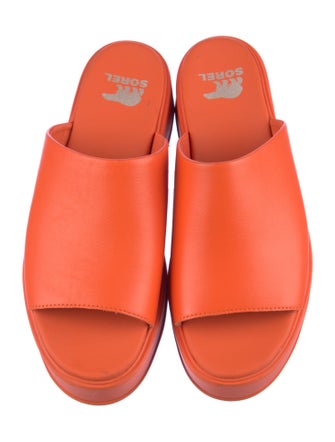 Sorel Leather Slides