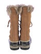 Sorel Suede Lace-Up Boots