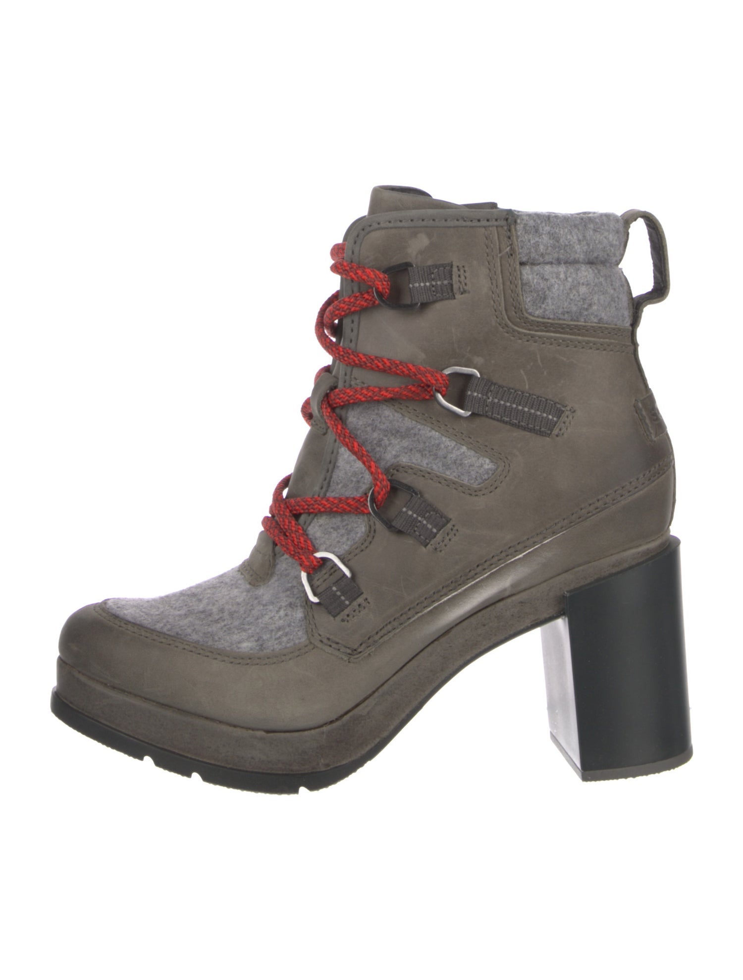 Sorel Leather Lace-Up Boots