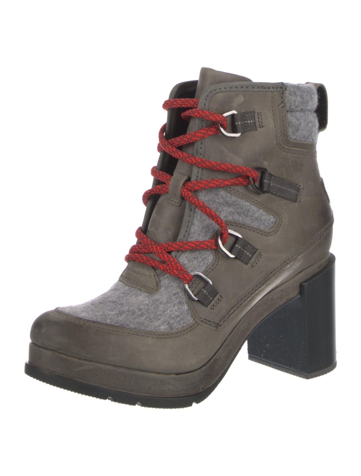 Sorel Leather Lace-Up Boots