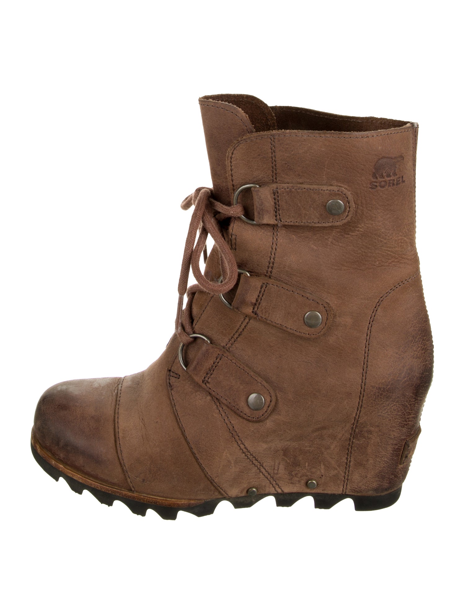 Sorel Leather Lace-Up Boots
