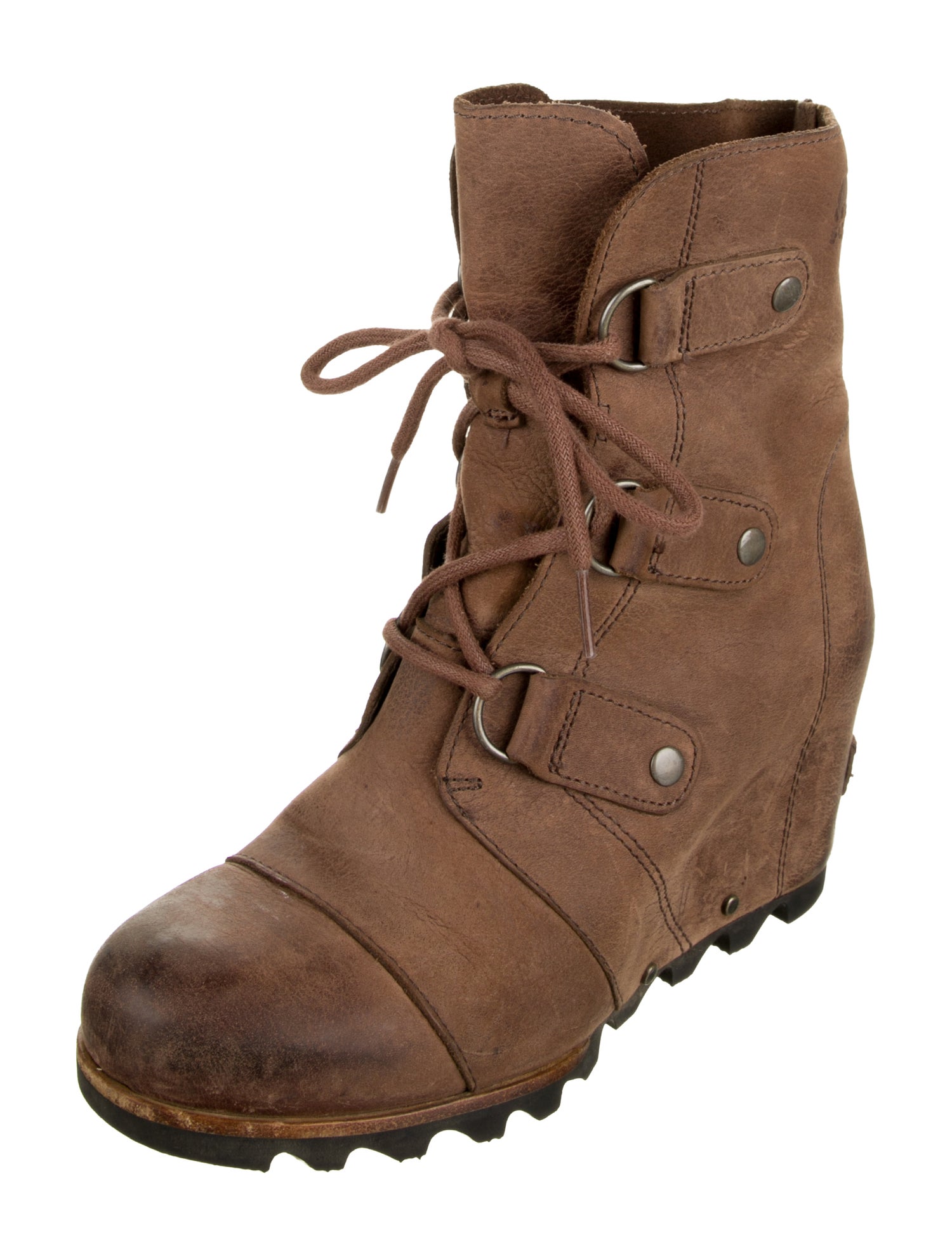 Sorel Leather Lace-Up Boots