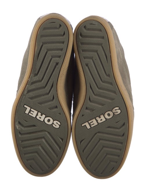 Sorel Suede Wedge Sneakers