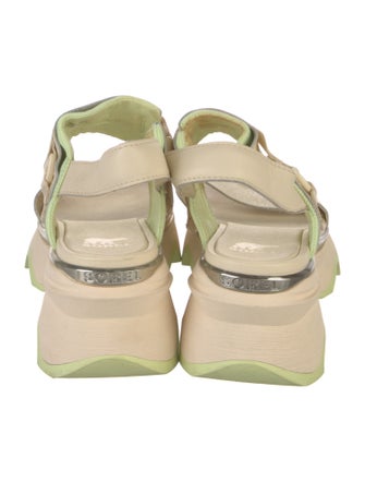 Sorel Leather Slingback Sandals