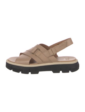 Sorel Leather Slingback Sandals