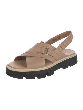 Sorel Leather Slingback Sandals