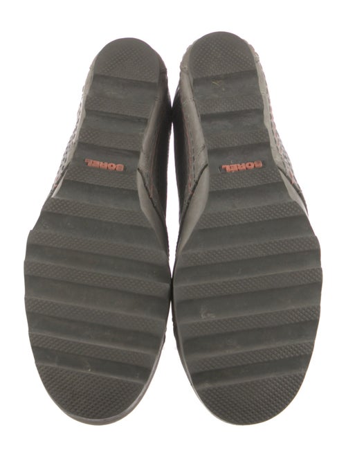 Sorel Leather Lasercut Accents Lace-Up Boots