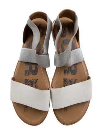 Sorel Leather Gladiator Sandals