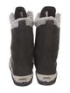 Sorel Leather Faux Fur Trim Snow Boots