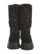 Sorel Suede Fur Trim Lace-Up Boots