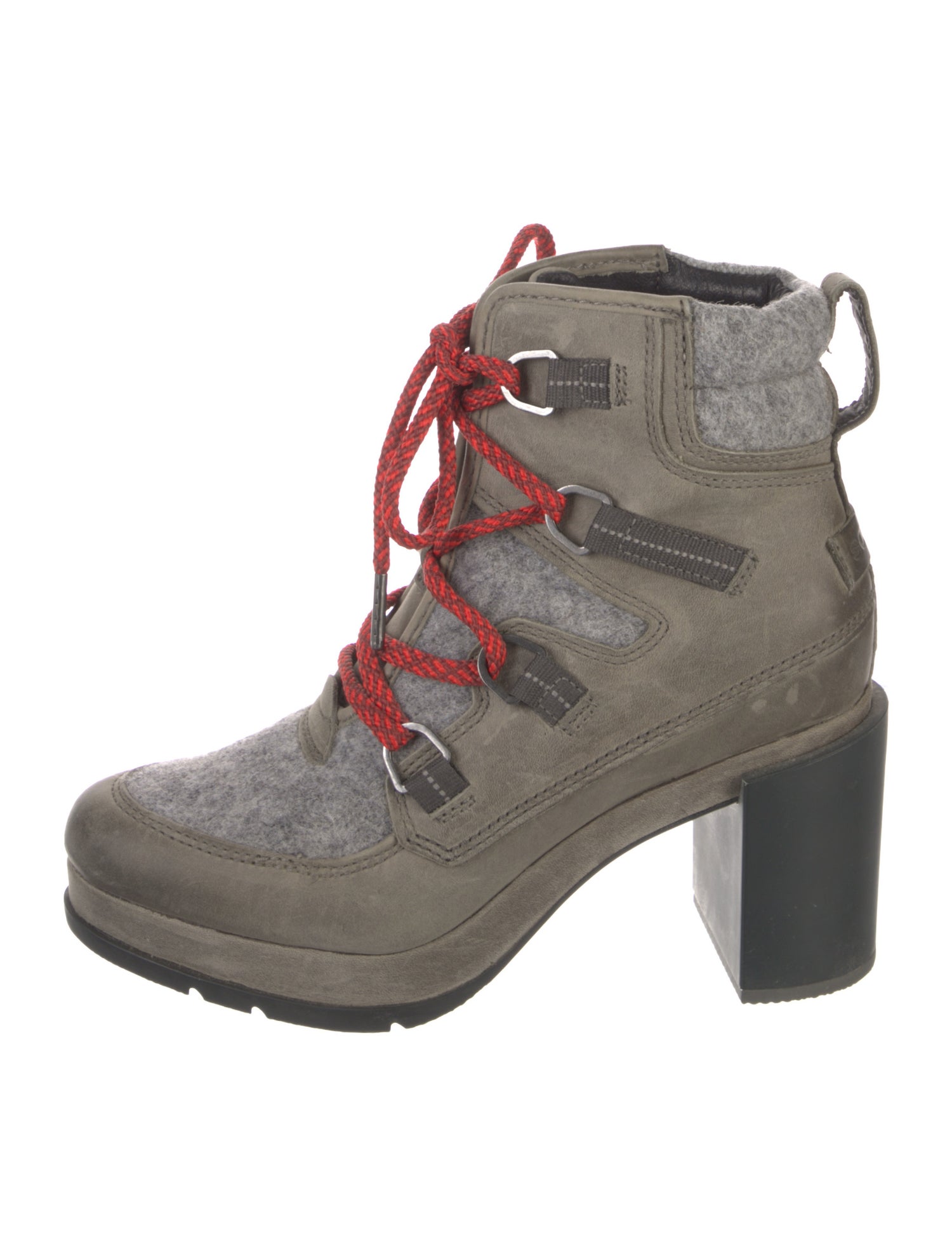 Sorel Nubuck Lace-Up Boots