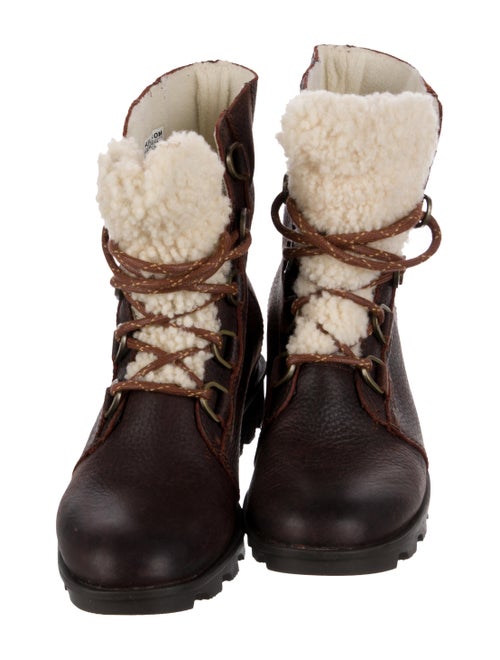 Sorel Leather Combat Boots