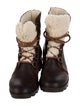 Sorel Leather Combat Boots