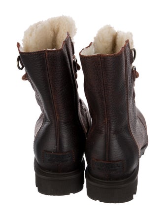 Sorel Leather Combat Boots