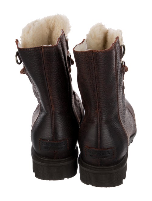 Sorel Leather Combat Boots