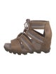 Sorel Leather Gladiator Sandals