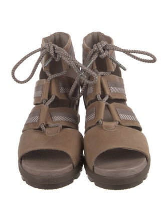 Sorel Leather Gladiator Sandals