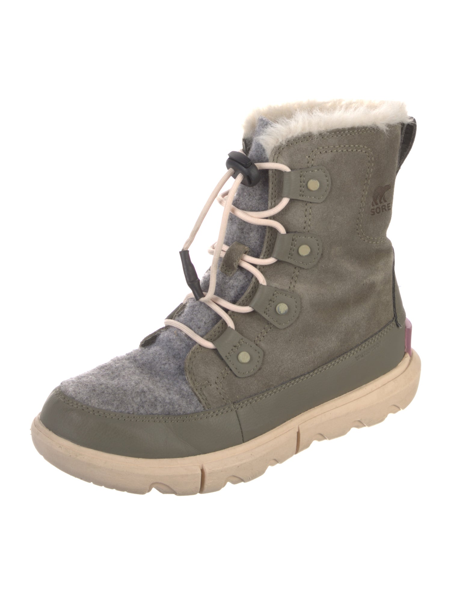 Sorel Suede Snow Boots