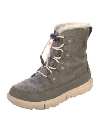 Sorel Suede Snow Boots
