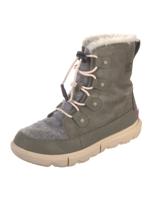 Sorel Suede Snow Boots
