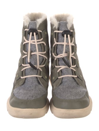 Sorel Suede Snow Boots