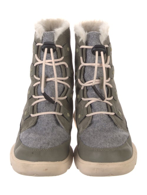 Sorel Suede Snow Boots