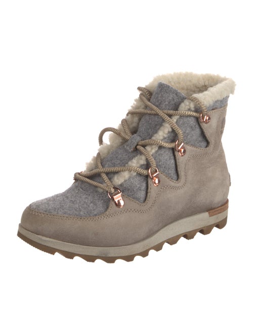 Sorel Suede Snow Boots