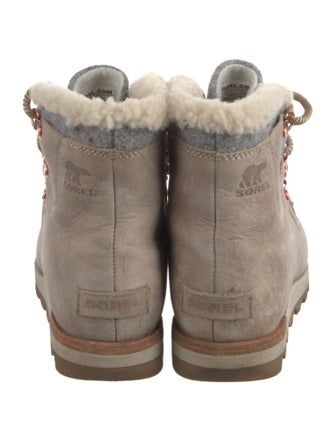 Sorel Suede Snow Boots