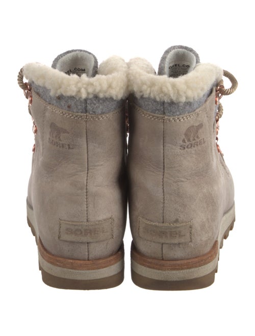 Sorel Suede Snow Boots