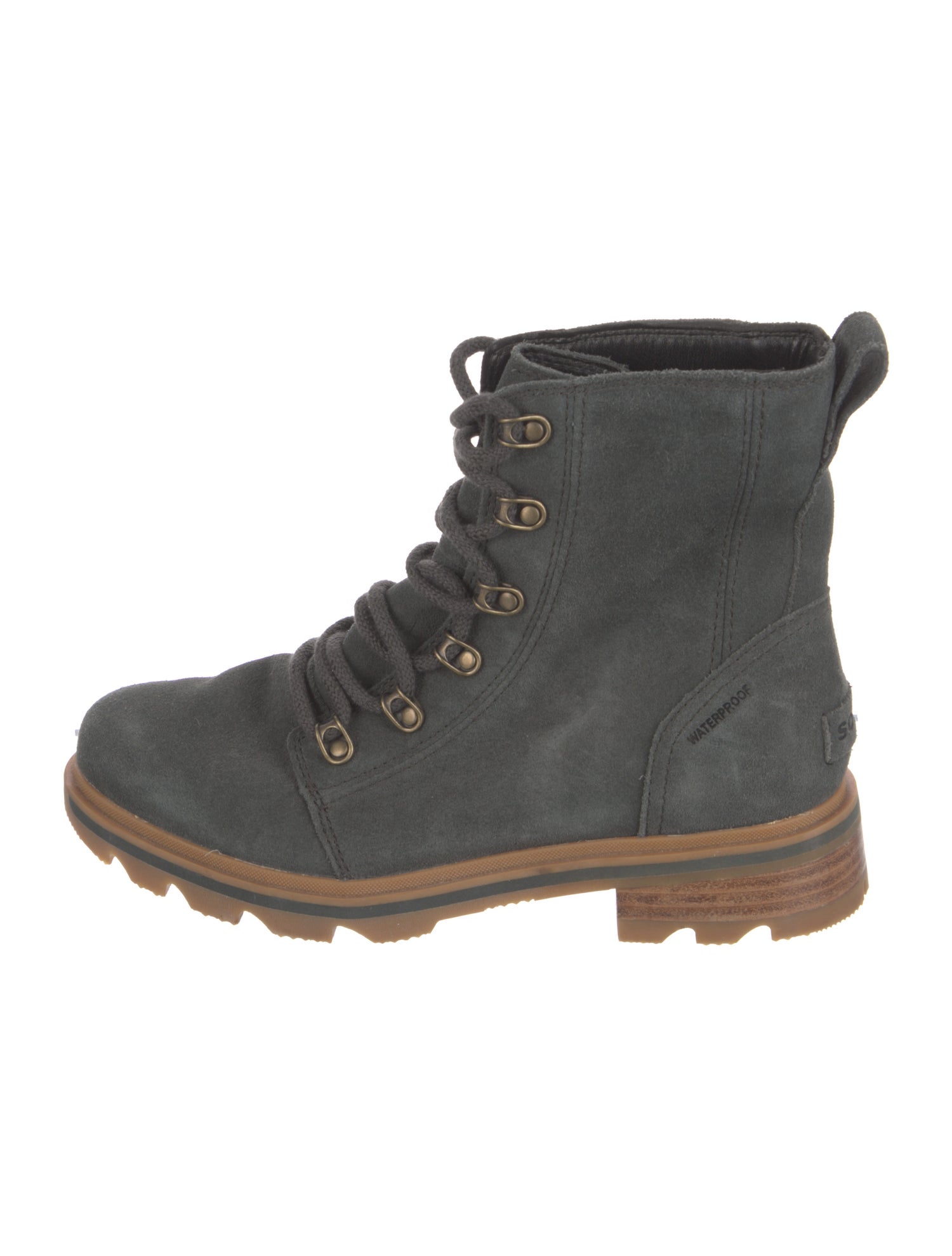 Sorel Suede Combat Boots