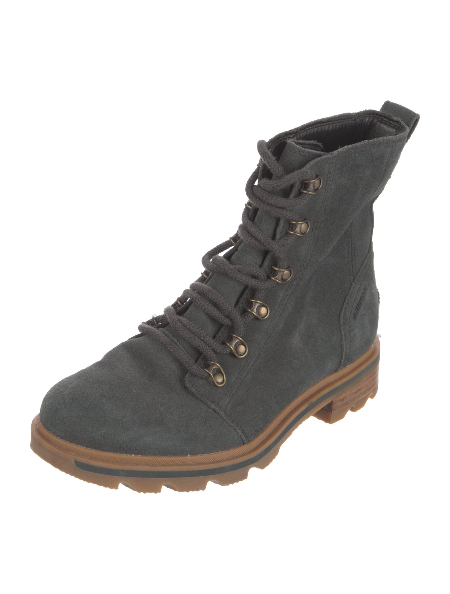 Sorel Suede Combat Boots