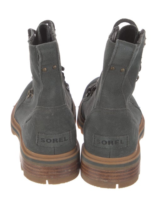 Sorel Suede Combat Boots