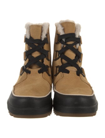 Sorel Suede Lace-Up Boots