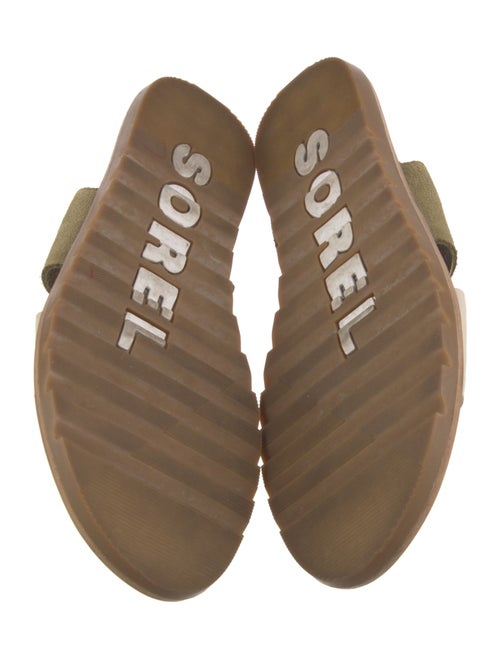 Sorel Suede Animal Print Slides