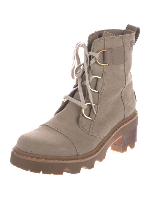 Sorel Suede Combat Boots