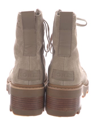 Sorel Suede Combat Boots