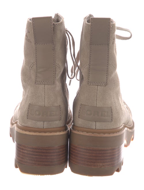 Sorel Suede Combat Boots