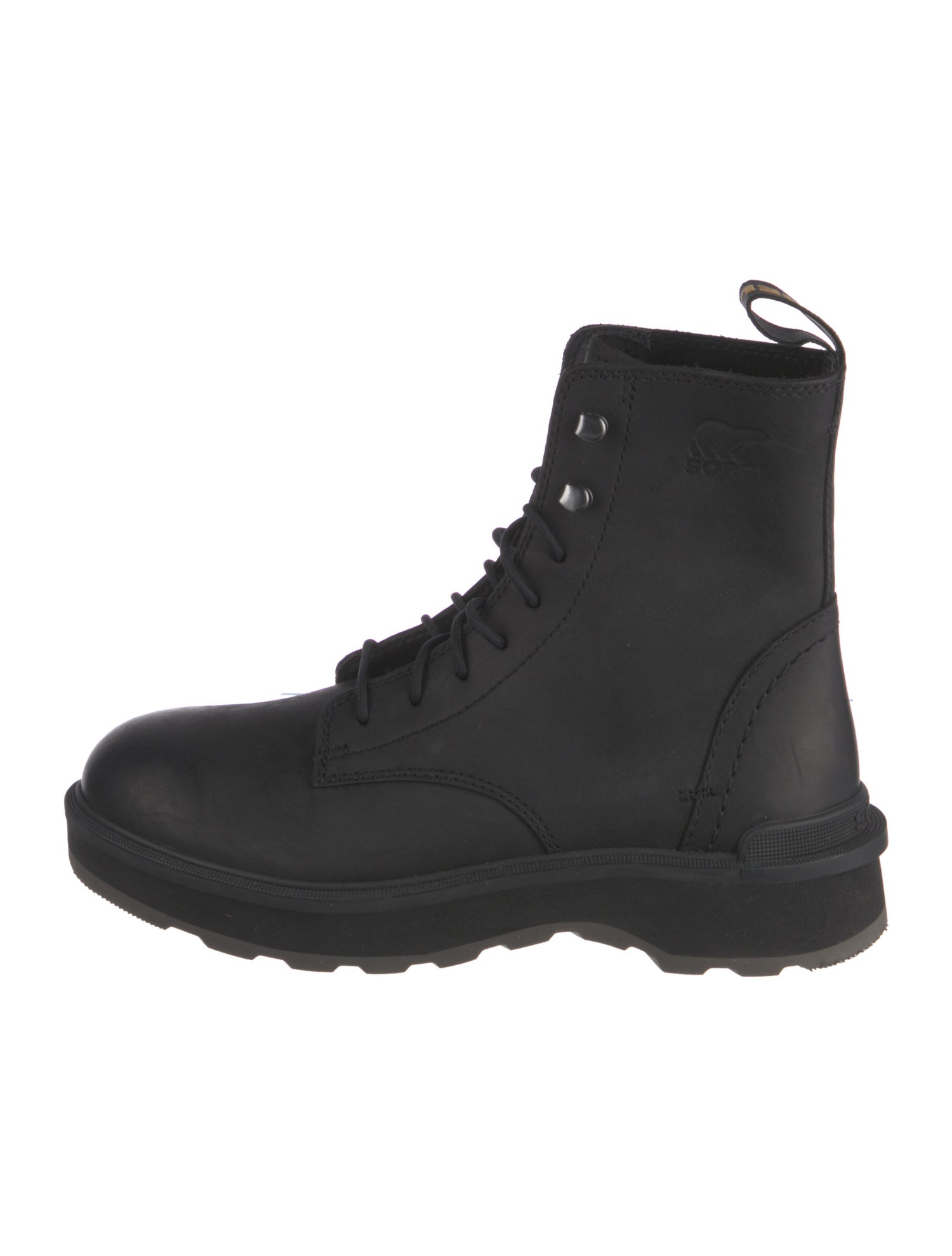 Sorel Leather Combat Boots