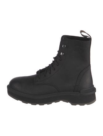 Sorel Leather Combat Boots