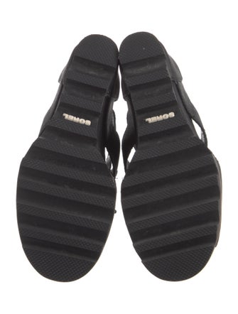 Sorel Leather Cutout Accent Lace-Up Boots