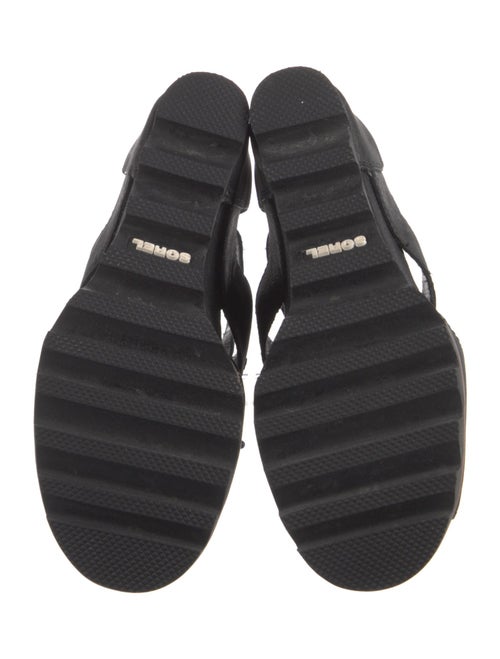 Sorel Leather Cutout Accent Lace-Up Boots