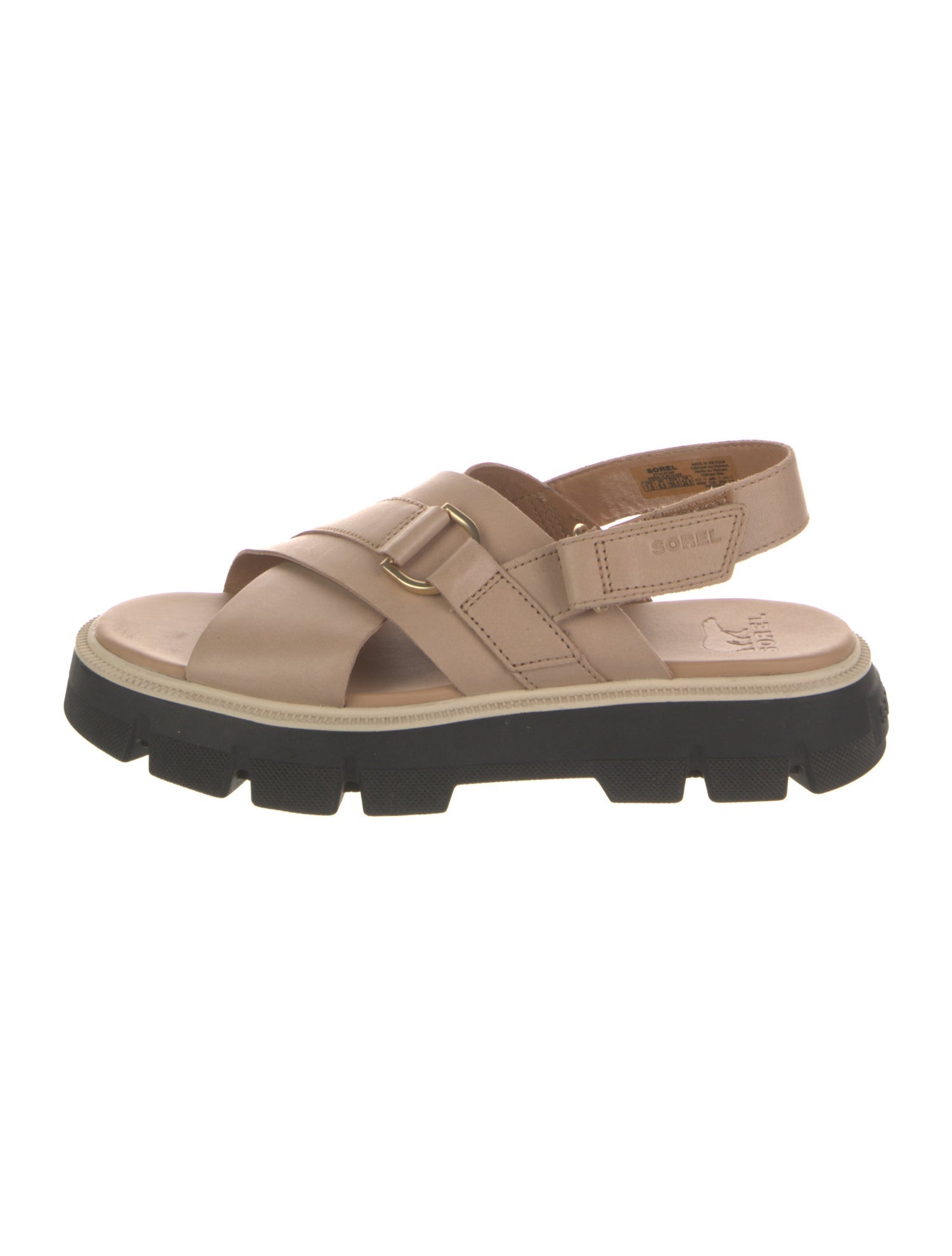 Sorel Leather Slingback Sandals