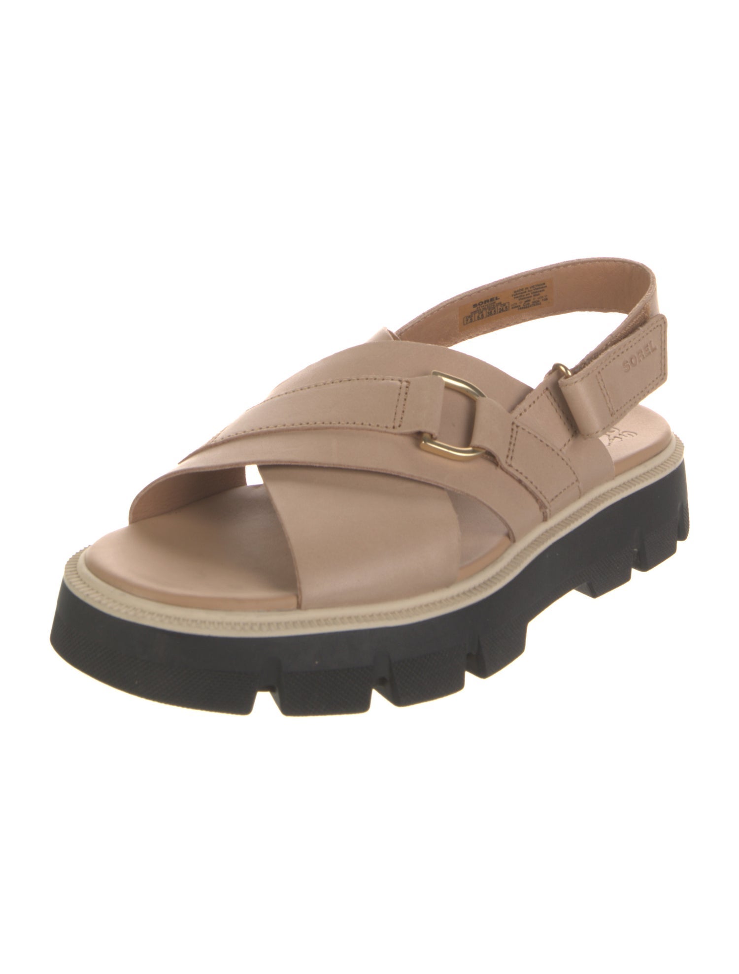 Sorel Leather Slingback Sandals