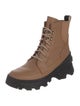Sorel Leather Combat Boots