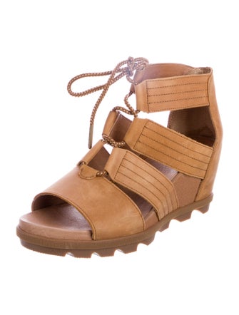Sorel Leather Gladiator Sandals