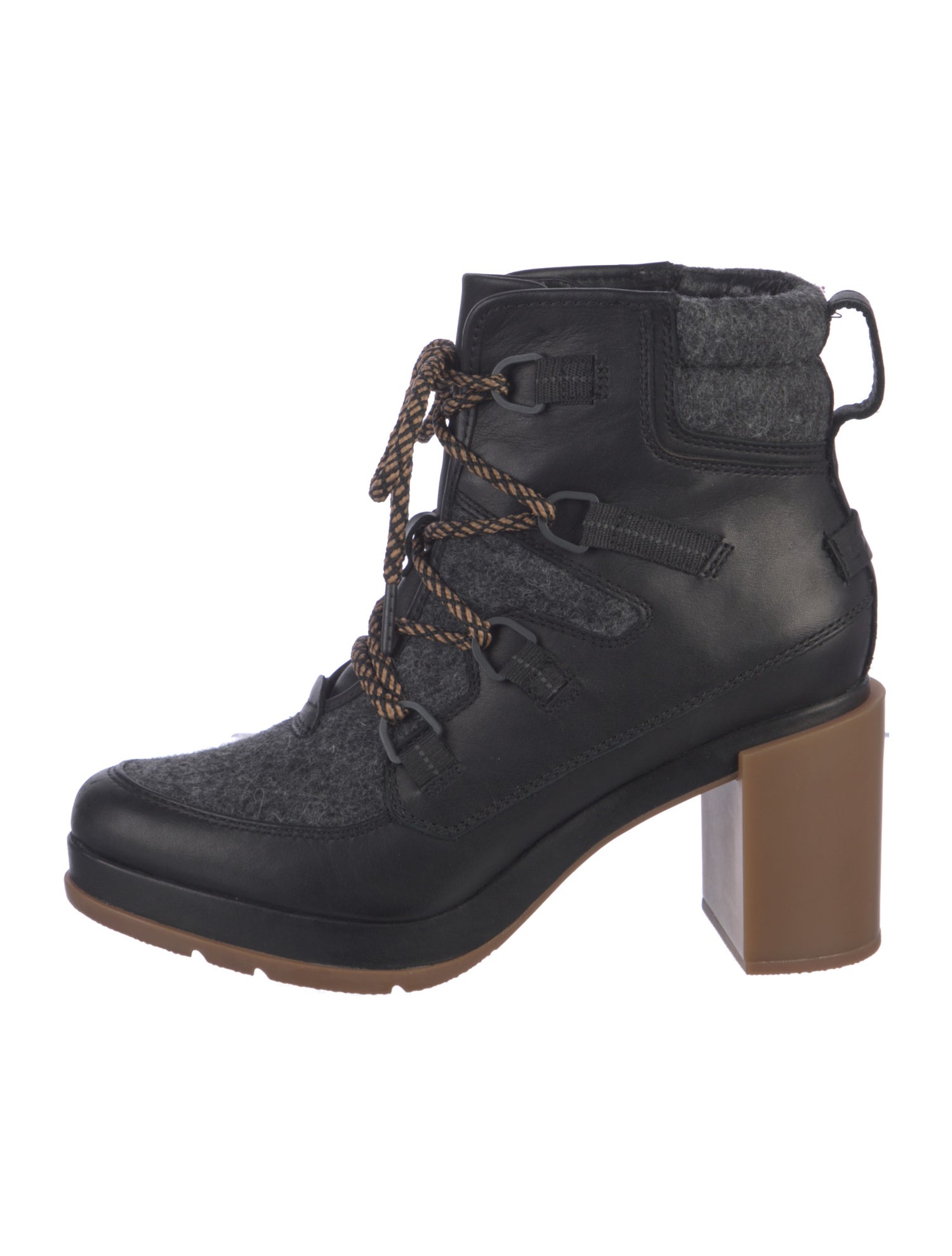Sorel Leather Lace-Up Boots