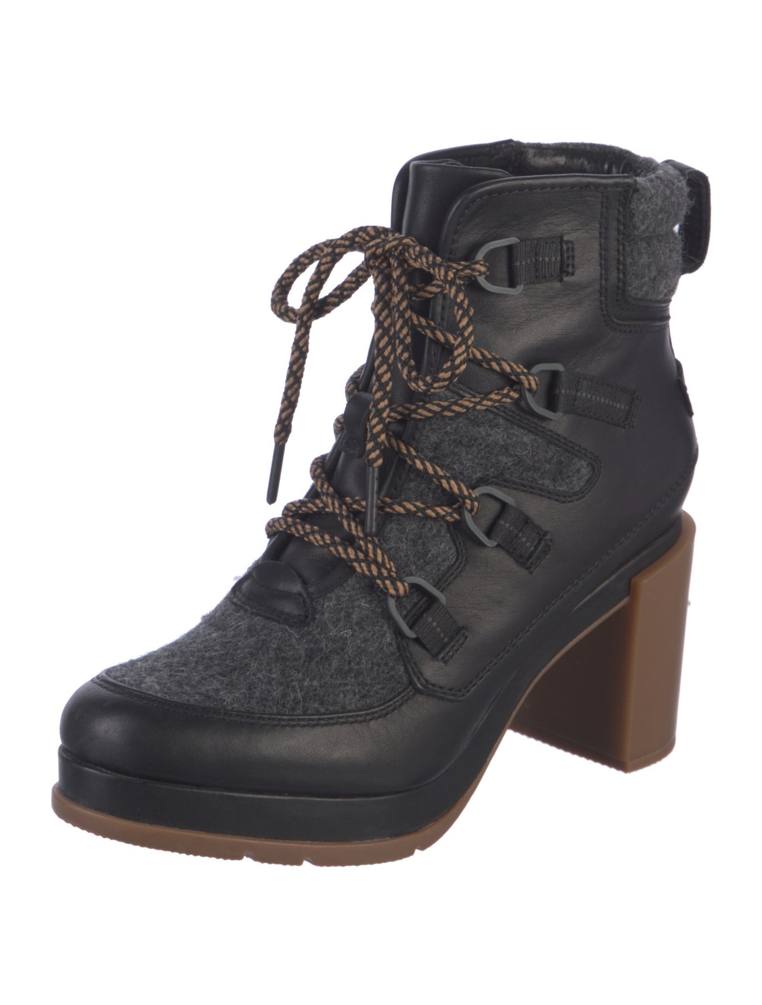 Sorel Leather Lace-Up Boots
