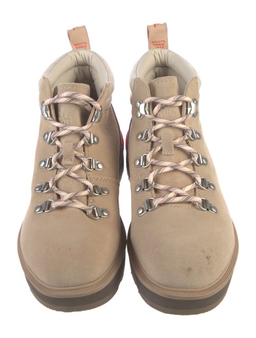 Sorel Suede Printed Lace-Up Boots