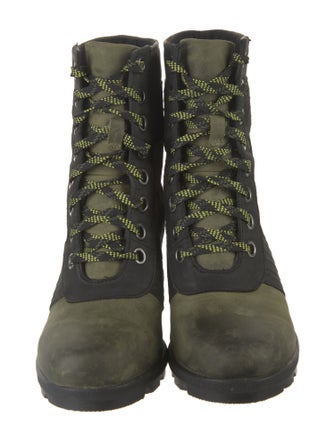 Sorel Camouflage Print Lace-Up Boots