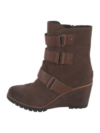 Sorel Leather Lace-Up Boots